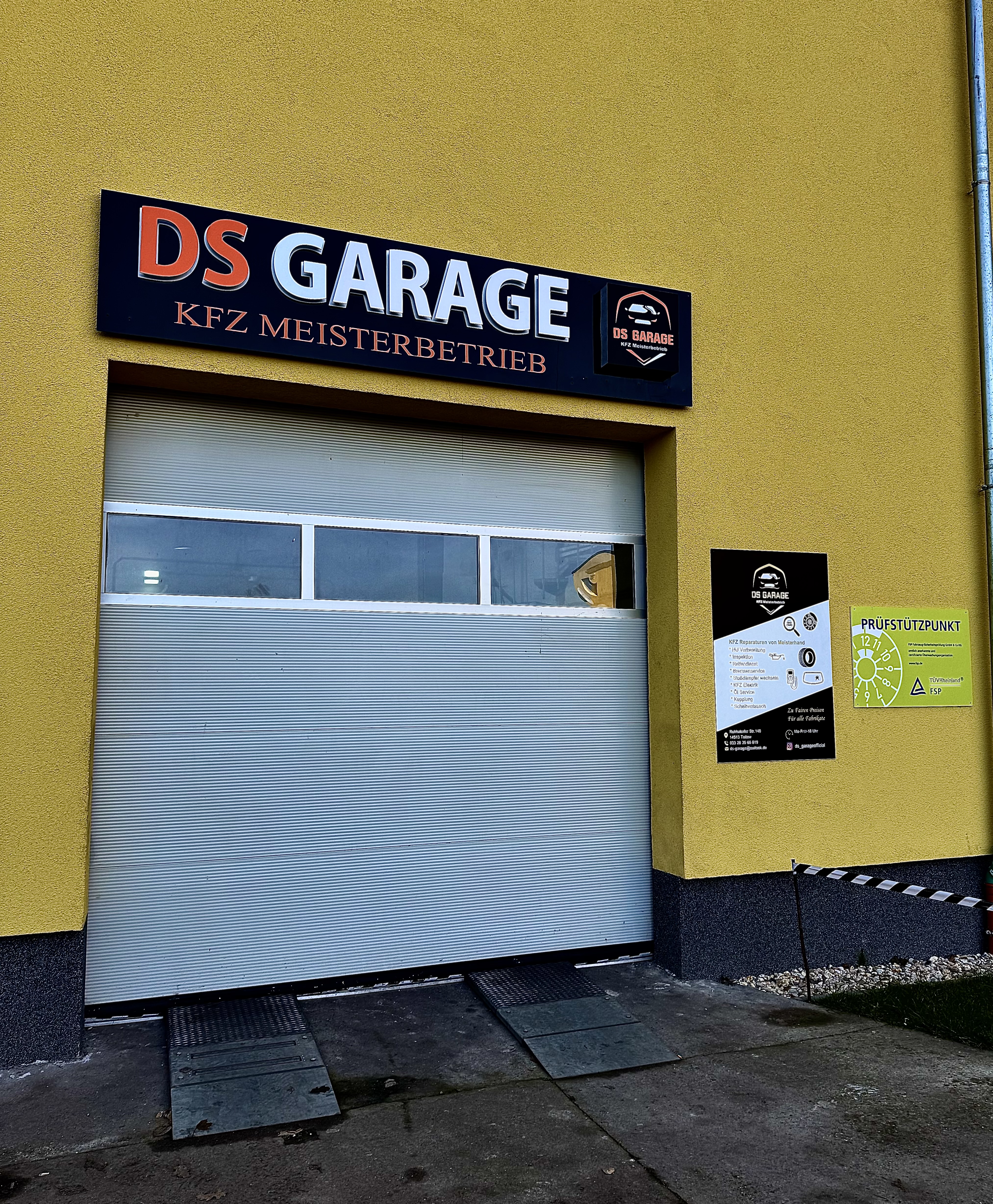 Unsere Werkstatt in Teltow